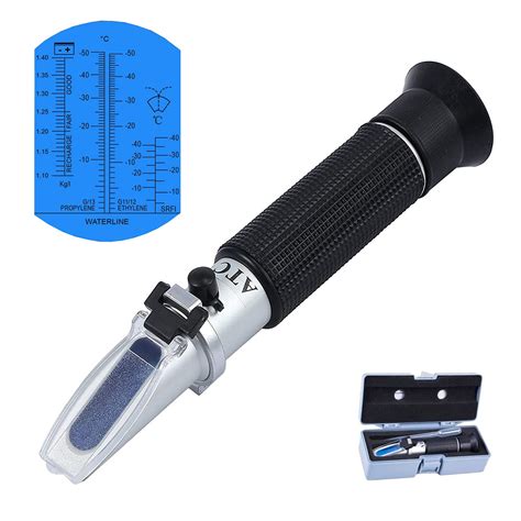 heavy duty coolant refractometer|refractometer for coolant concentration.